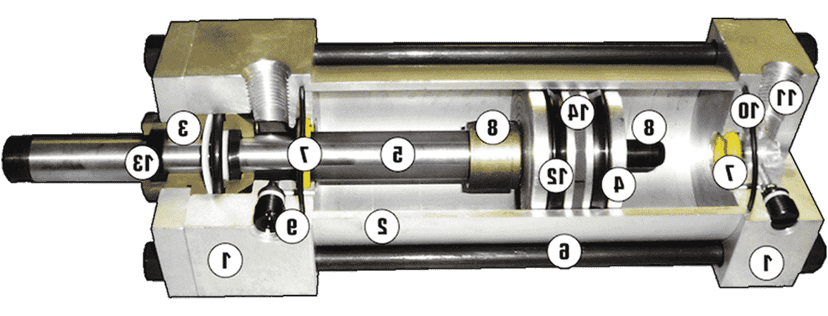 aluminum tie rod cylinder